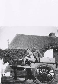 Ivan Lennon In Tommy Keating&rsquo;s Donkey And Cart