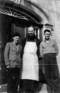 Kieran Cantwell With Monk, Mount Melleray Abbey