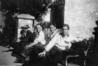 Group At &rsquo;The Poor Man&rsquo;s Seat&rsquo;, The Causeway, Abbeyside