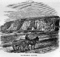 Donkey And Cart On Bonmahon Beach