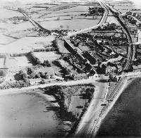 Aerial View Of Causeway, Railway Line And Abbeyside Village