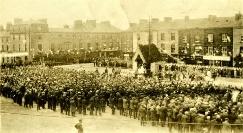 Large Crowd Attending Religious Occasion, Grattan Square, Dungarvan